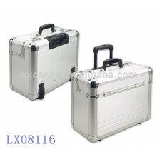 nuevo diseño--fuerte y portátil de aluminio maletas por mayor fabricante